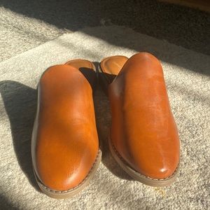 Brown Mules Size 6